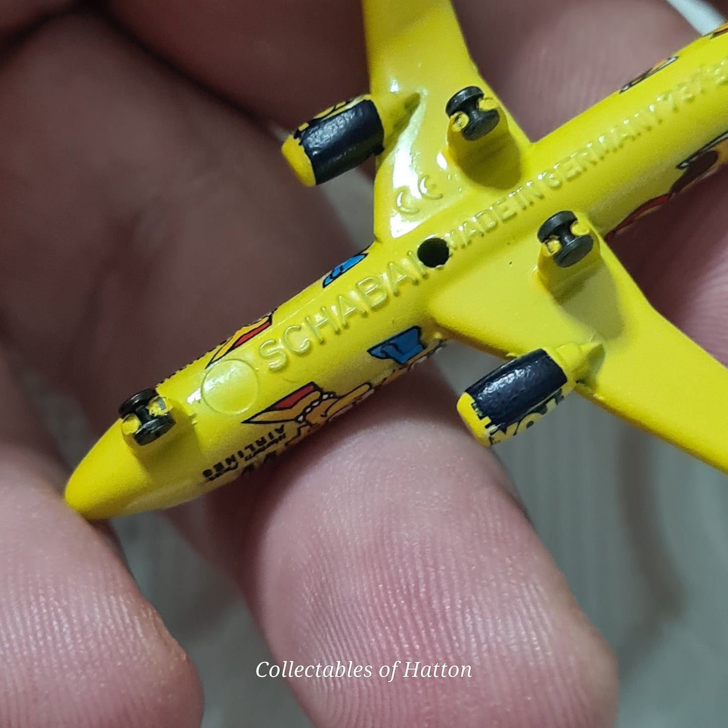 Schabak 1:600 Boeing 737-300 Western Pacific The Simpsons Germany diecast plane boxed 925/171