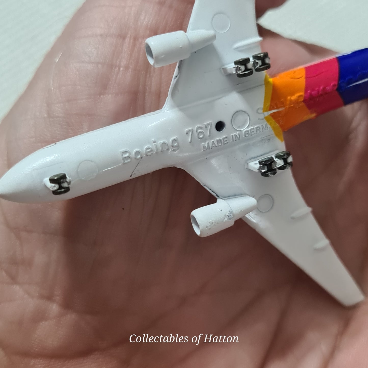 Schabak 1:600 Boeing 767 Air Pacific Germany diecast plane boxed 907/98