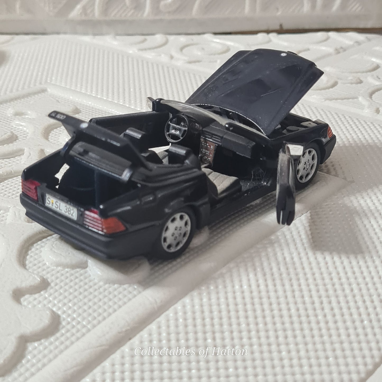Schabak 1:43 Mercedes-Benz 300sl 500sl Cabriolet loose diecast model excellent