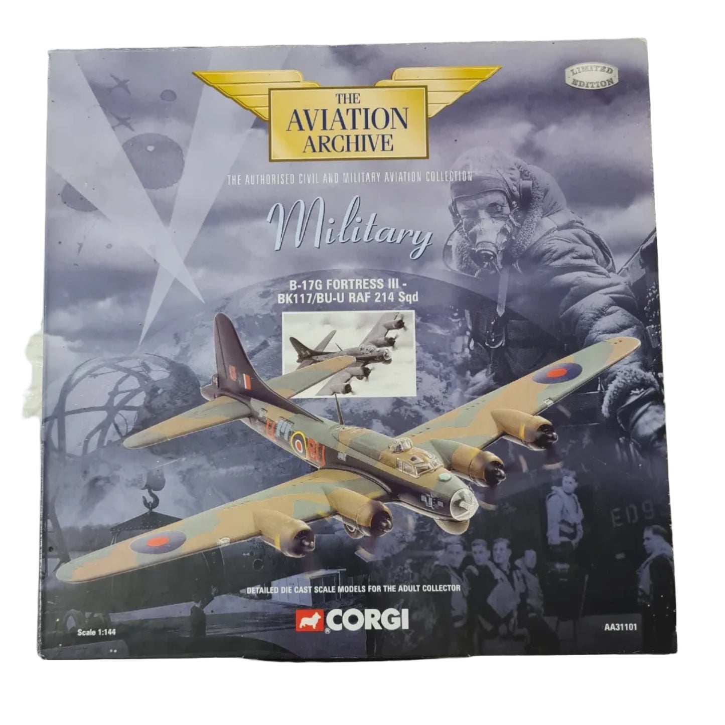 ww2 flying fortress diecast corgi plane