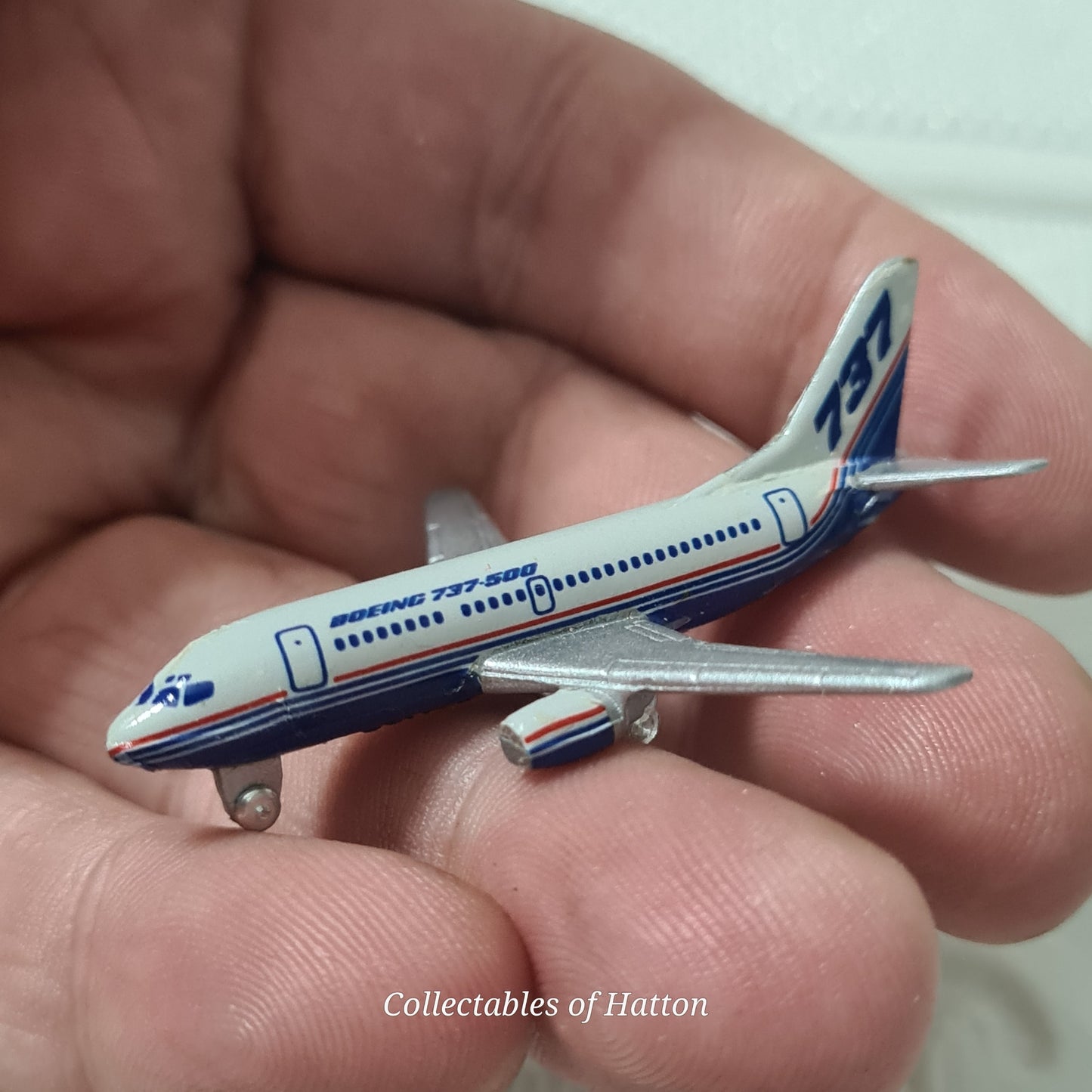 Schabak 1:600 Boeing 737 generic issue  Germany diecast plane boxed 925/33