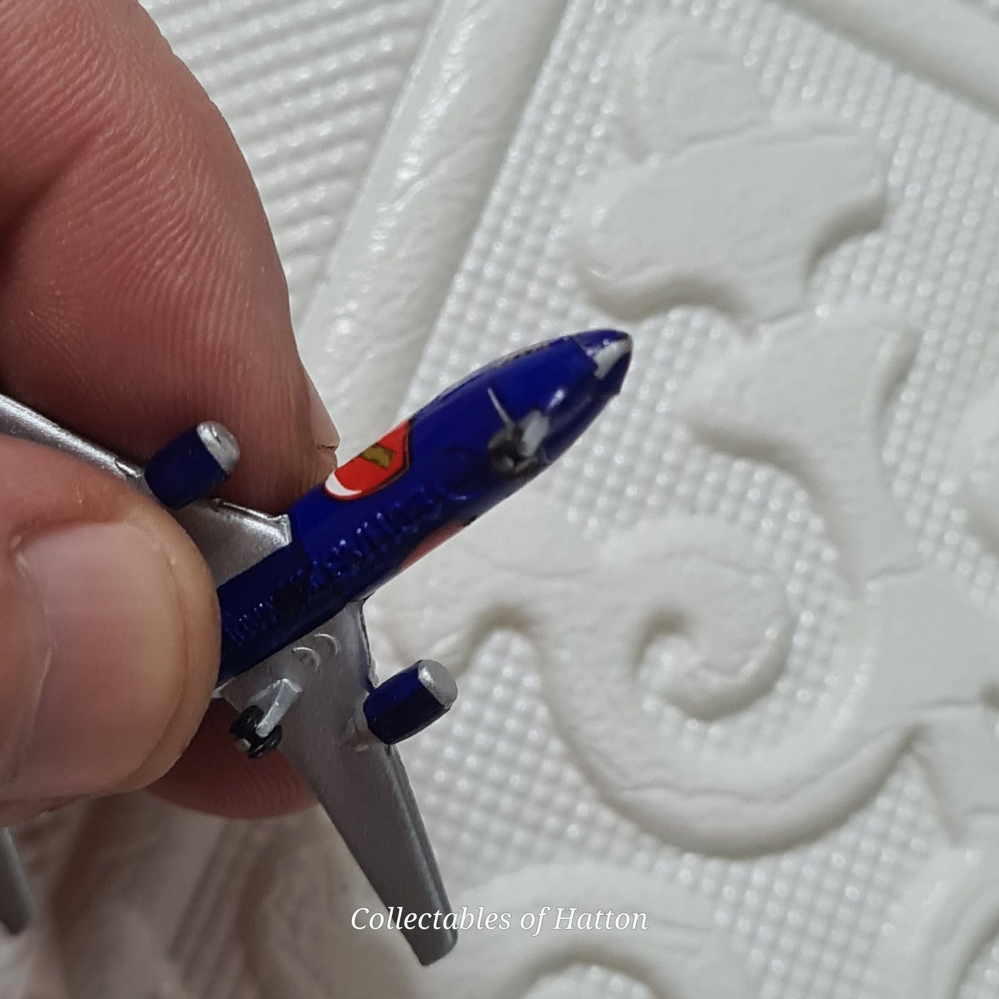 Schabak 1:600 Boeing 737-300 Southwest Triple crown Germany diecast plane boxed 925/160E