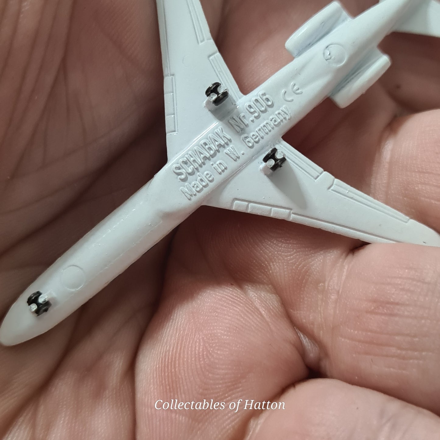 Schabak 1:600 Boeing 727-200 Pan-am  Germany diecast plane boxed 906/7