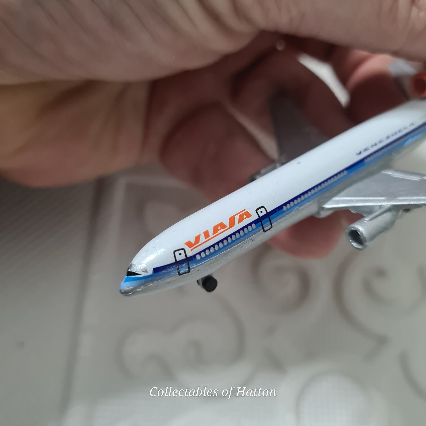 Schabak 1:600 Douglas DC-10 VIASA Germany diecast plane boxed 902/78