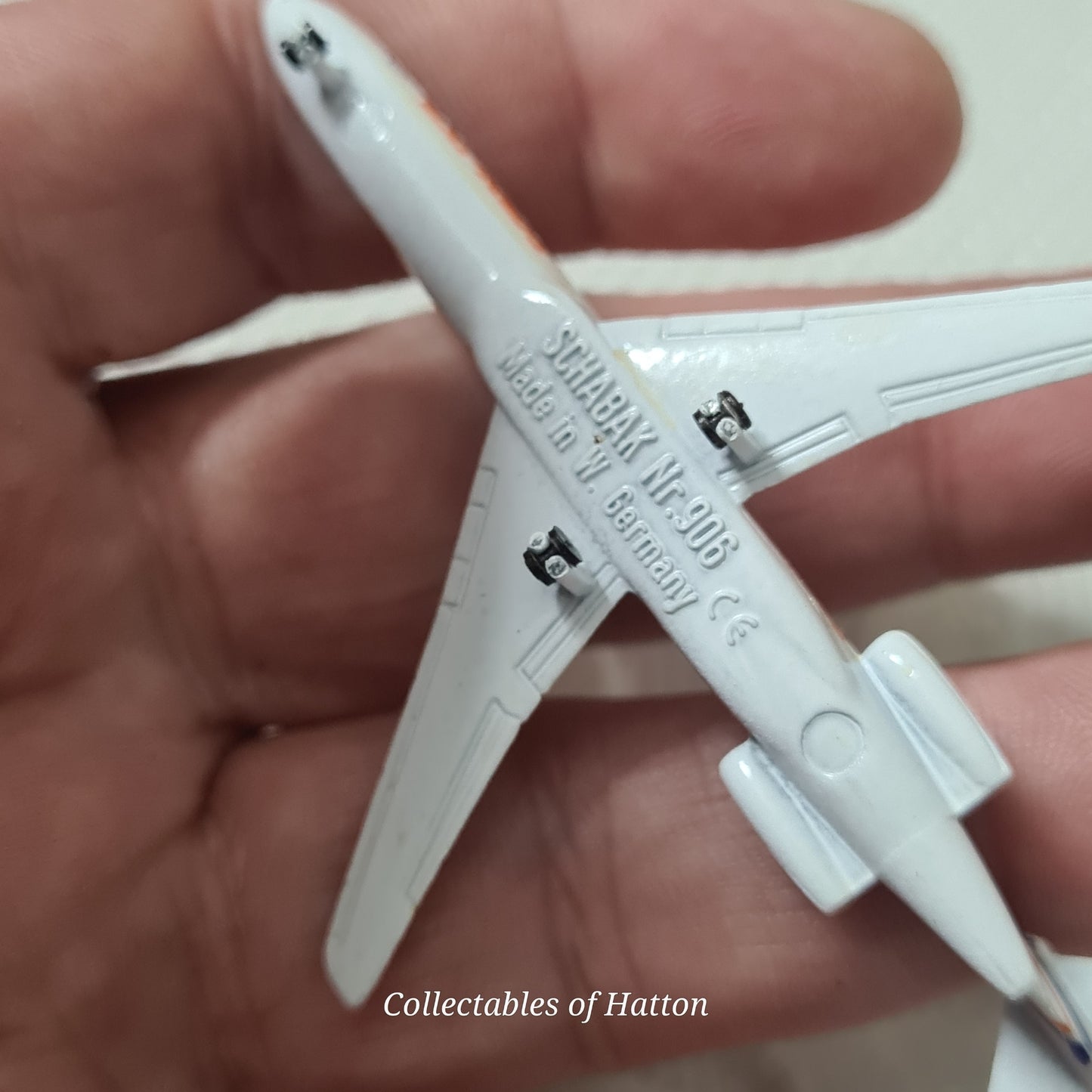 Schabak 1:600 Boeing 727 Federal Express made Germany diecast plane 906/66