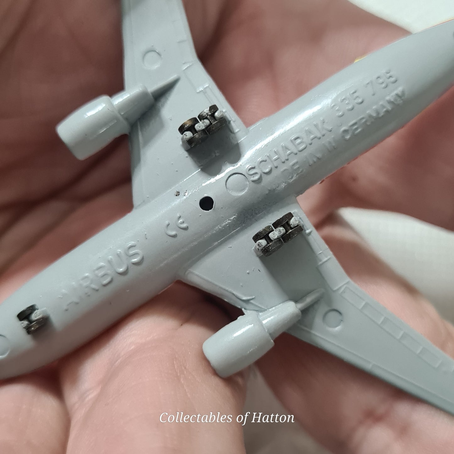 Schabak 1:600 Airbus A-300 Olympic Airways made Germany diecast plane 903/116