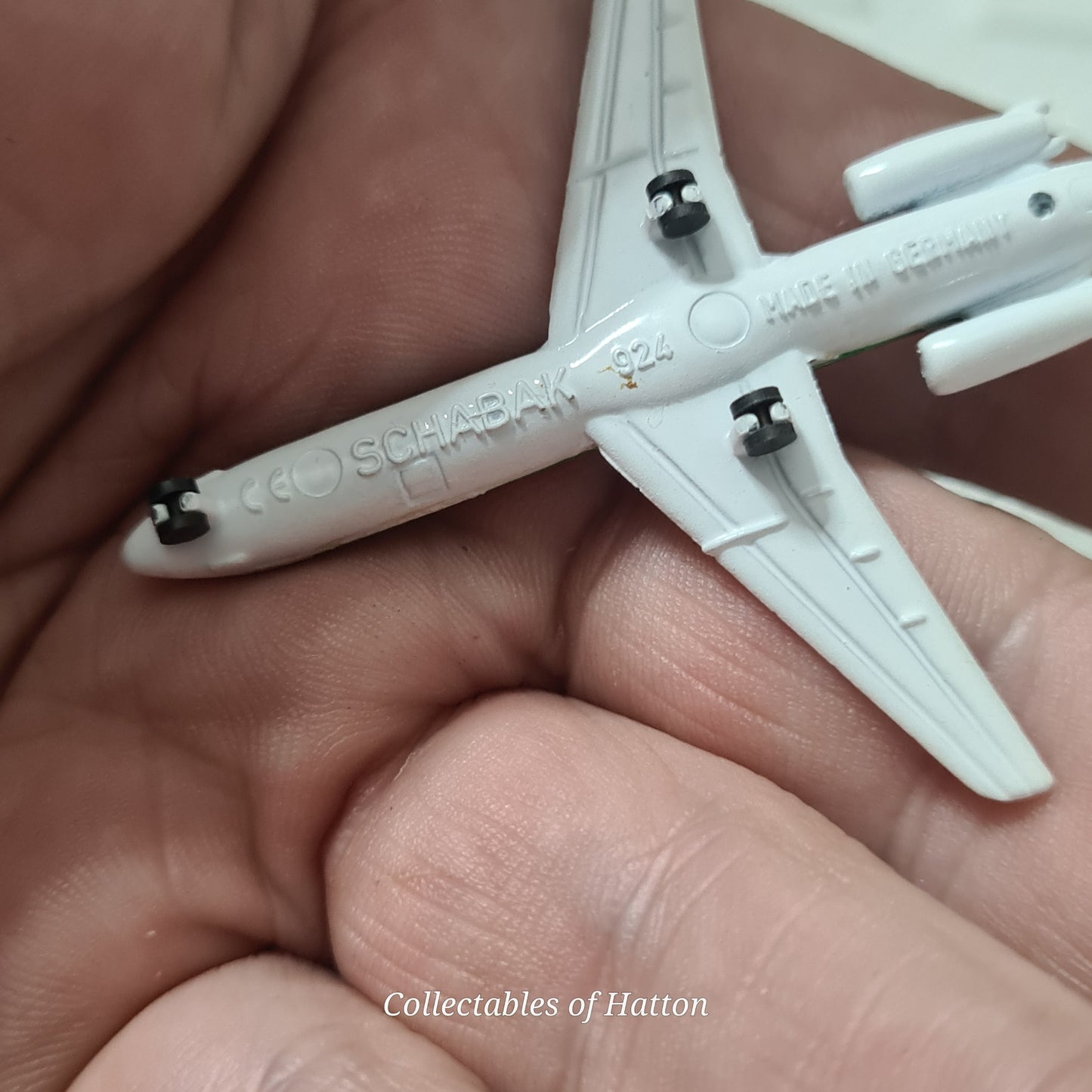 Schabak 1:600 DC-9-41 Alitalia Eurotourist made Germany diecast plane 925/14