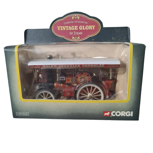 Corgi 80303 Vintage glory of steam Garrett 4cd showmans tractor little billy 1:50 boxed