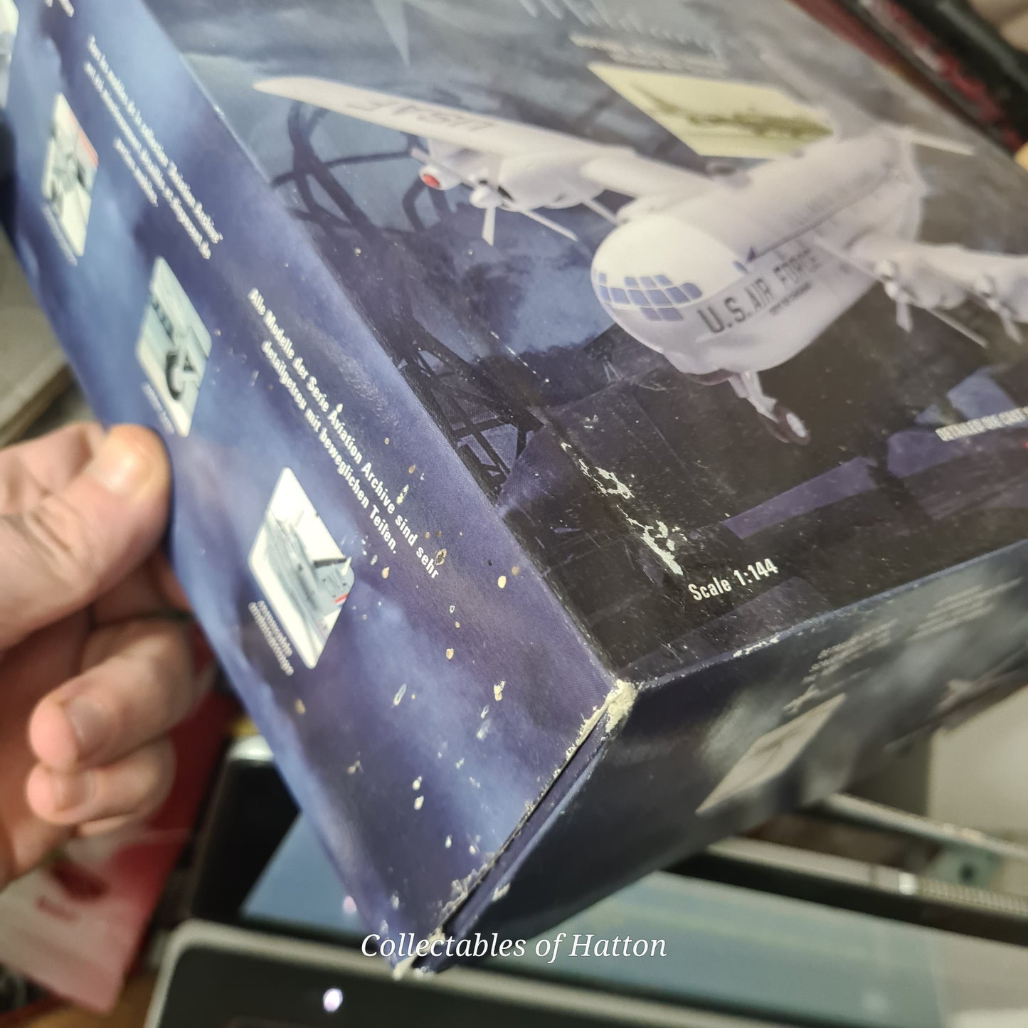 Corgi Aviation 48102 Boeing KC-97L Tanker Illinois air guard 1:144 Diecast Model boxed perfect Complete