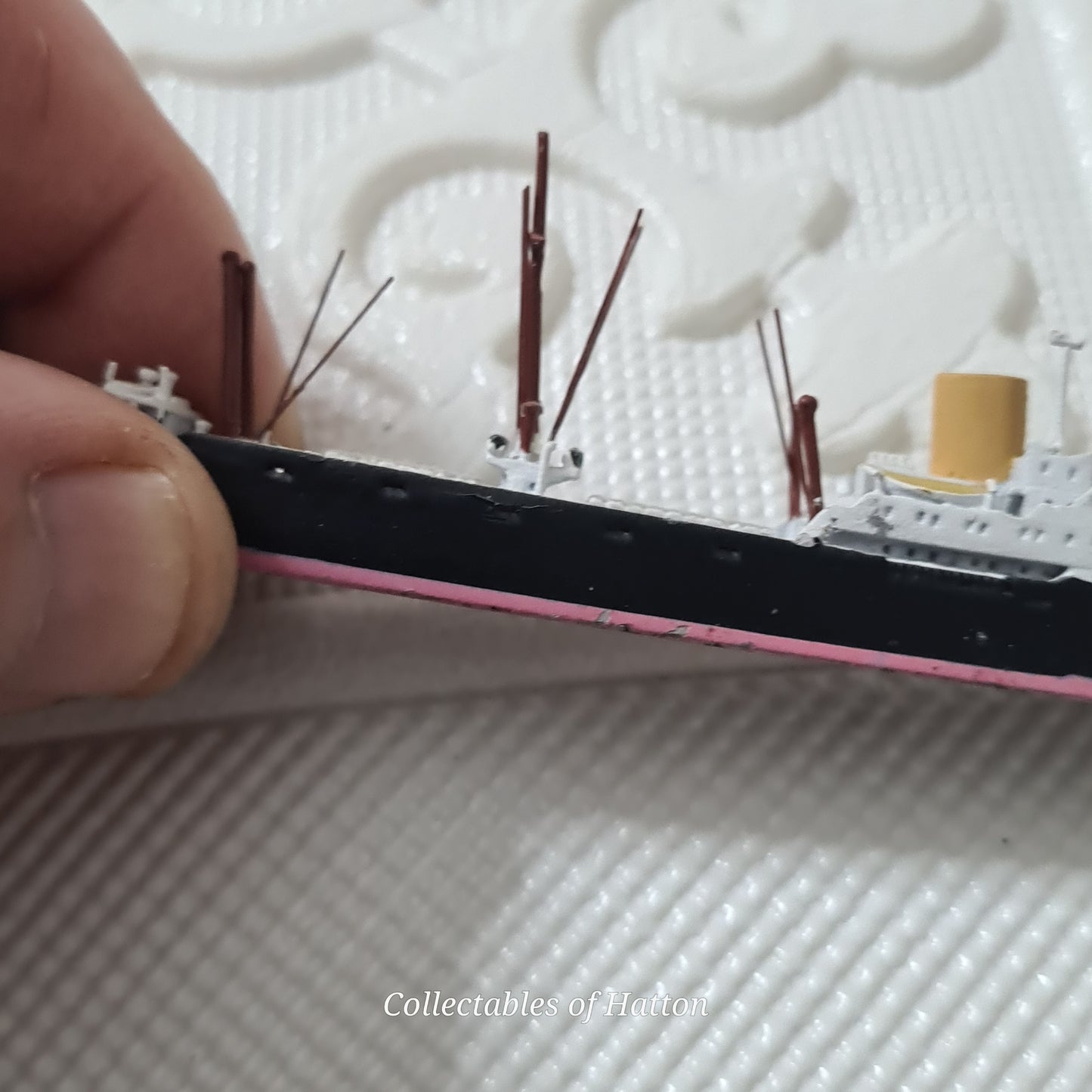 CM-MINIATUREN - CM-KR 231 Barenstein 1:1250 waterline white metal ship rare model