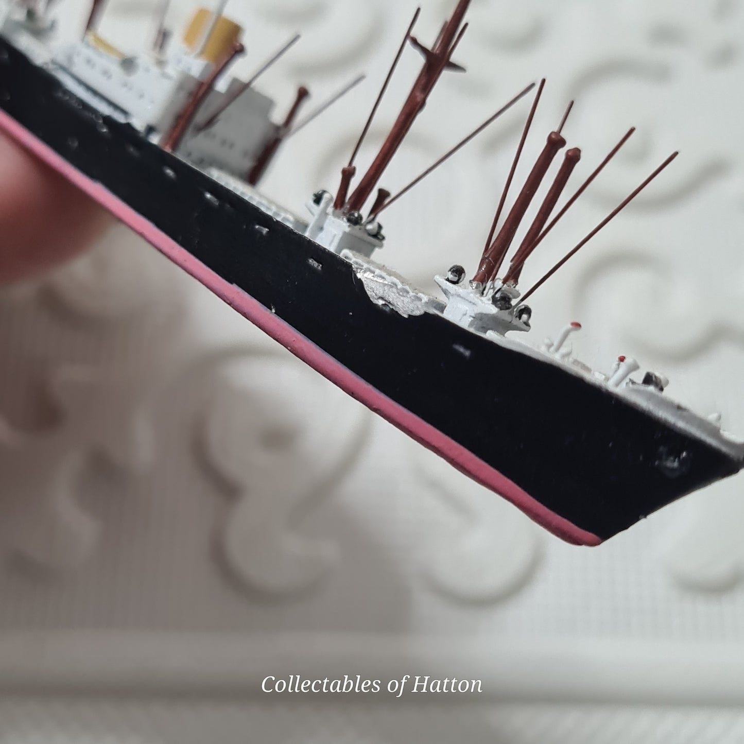 CM-MINIATUREN - CM-KR 231 Barenstein 1:1250 waterline white metal ship rare model