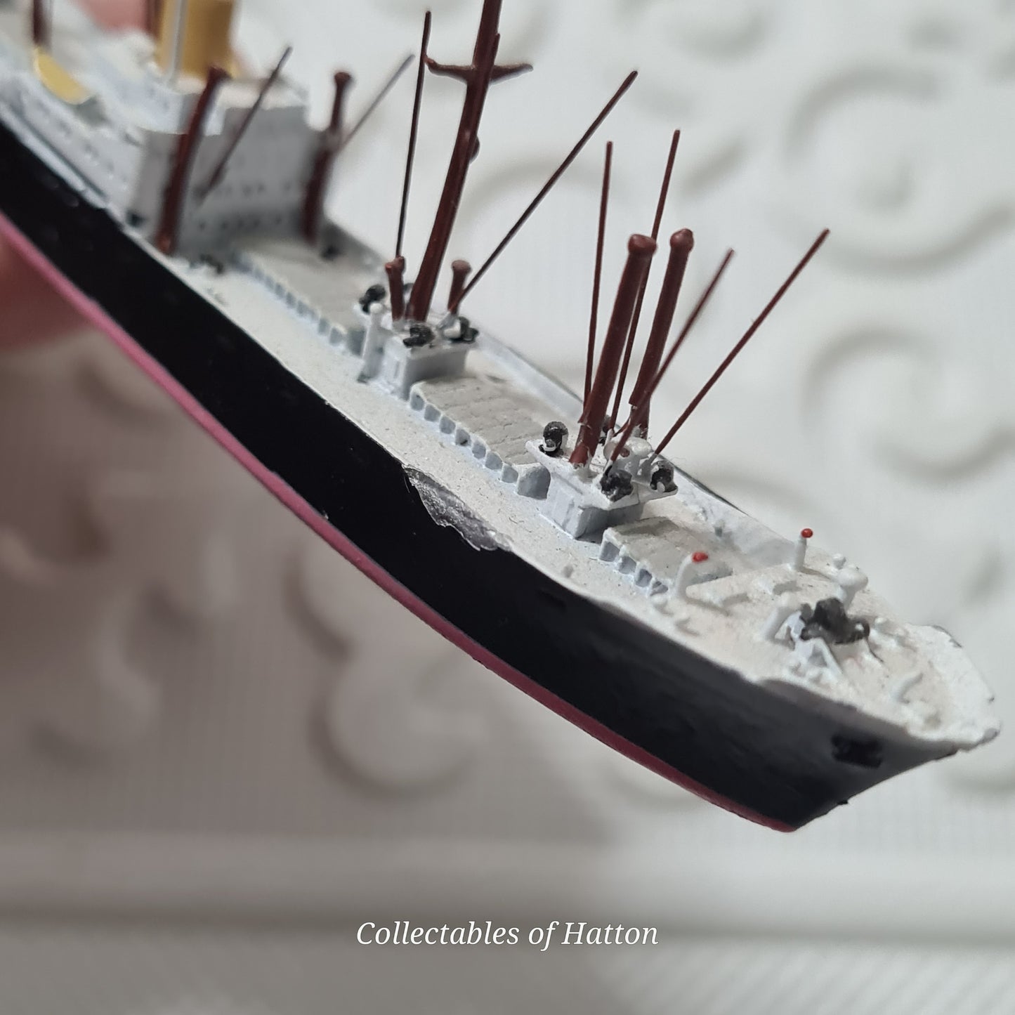 CM-MINIATUREN - CM-KR 231 Barenstein 1:1250 waterline white metal ship rare model