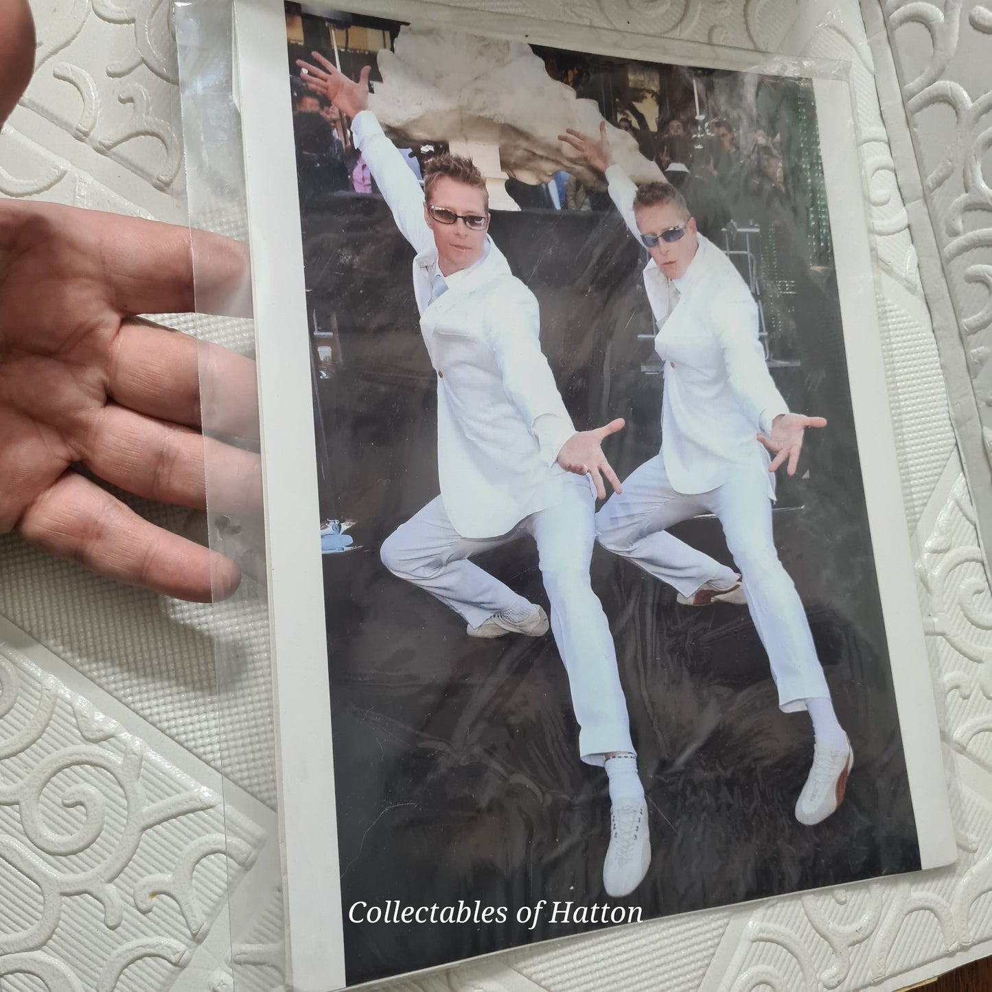 The Matrix film premiere the twins photograph  image nice item A4 Size unframed