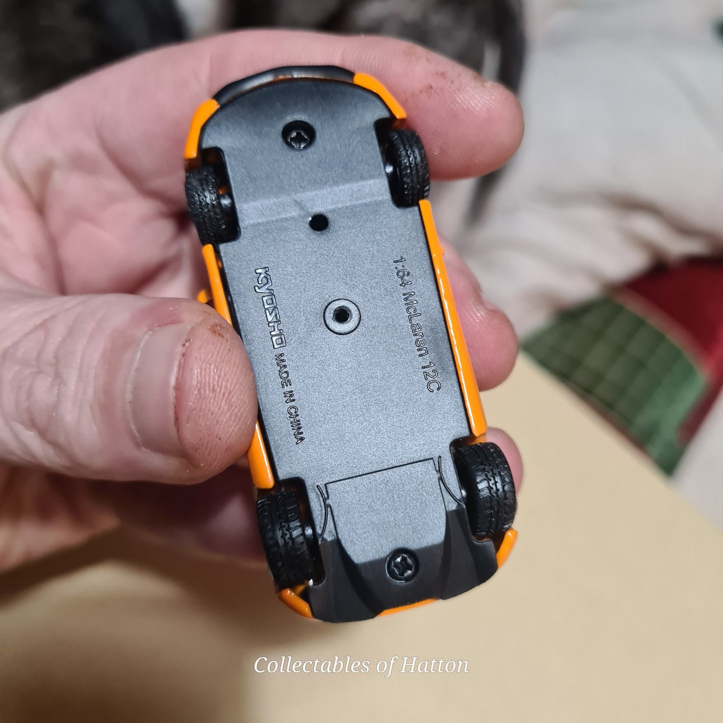 Kyosho 1:64 McLaren 12c orange diecast loose model excellent