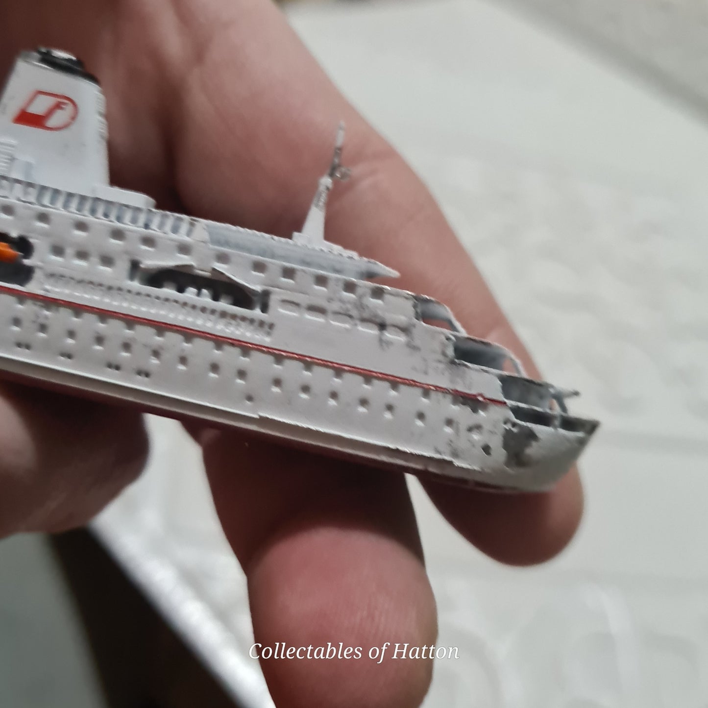 CM-MINIATUREN - CM-KR 241 Deutschland 1:1250 waterline white metal ship rare model