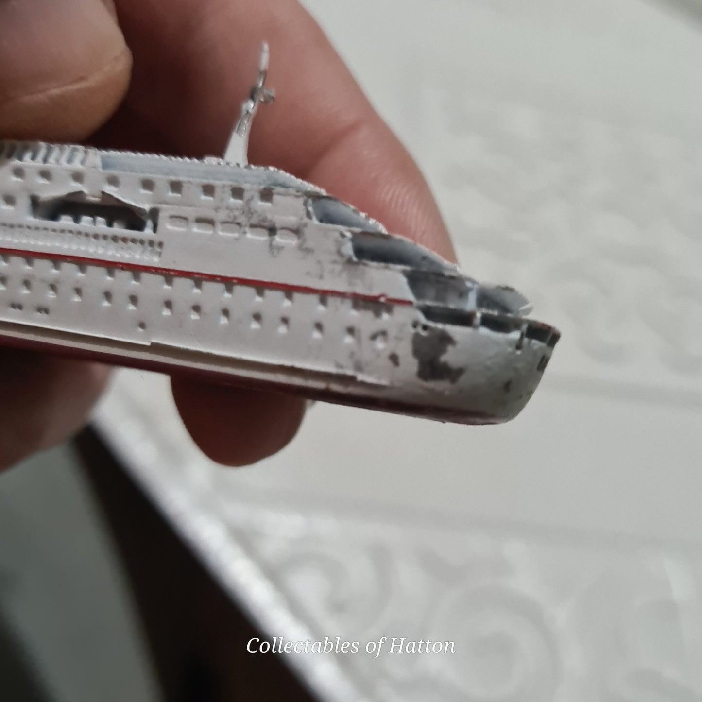 CM-MINIATUREN - CM-KR 241 Deutschland 1:1250 waterline white metal ship rare model