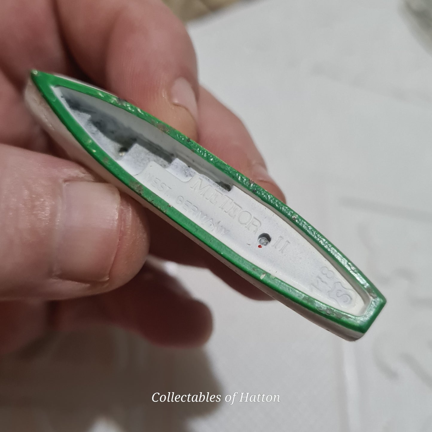 Hansa S 118 Meteor II 1:1250 Herstellar waterline model metal ship vgc