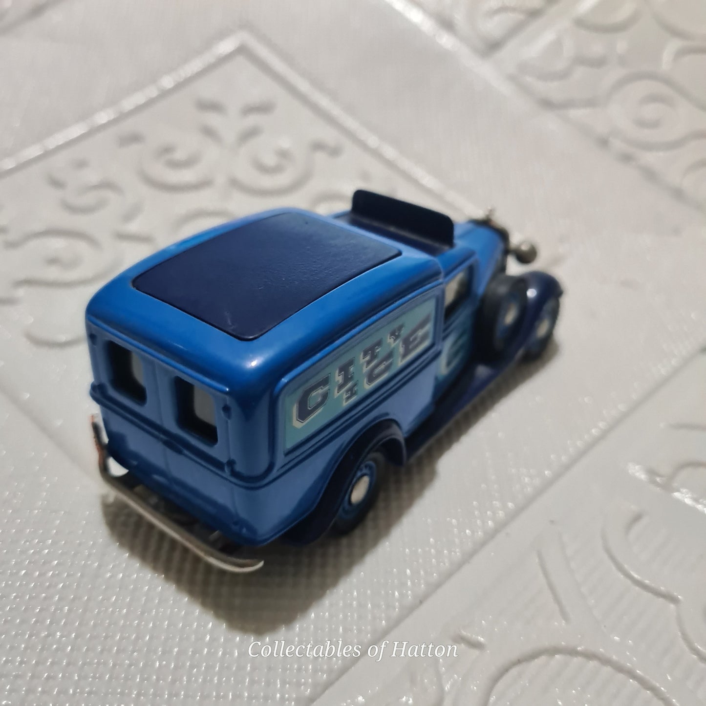 Brooklyn Models 1:43 1936 Dodge City Ice delivery van white metal model loose excellent