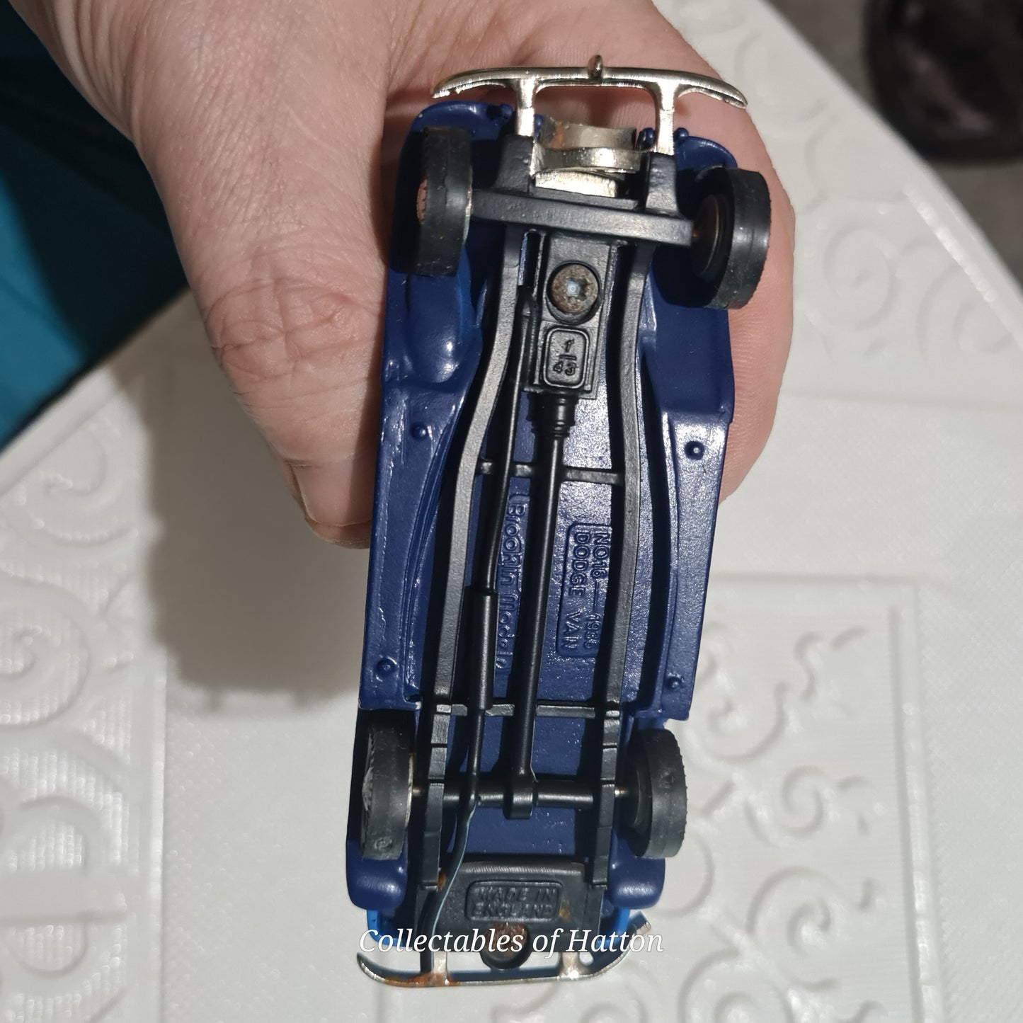 Brooklyn Models 1:43 1936 Dodge City Ice delivery van white metal model loose excellent