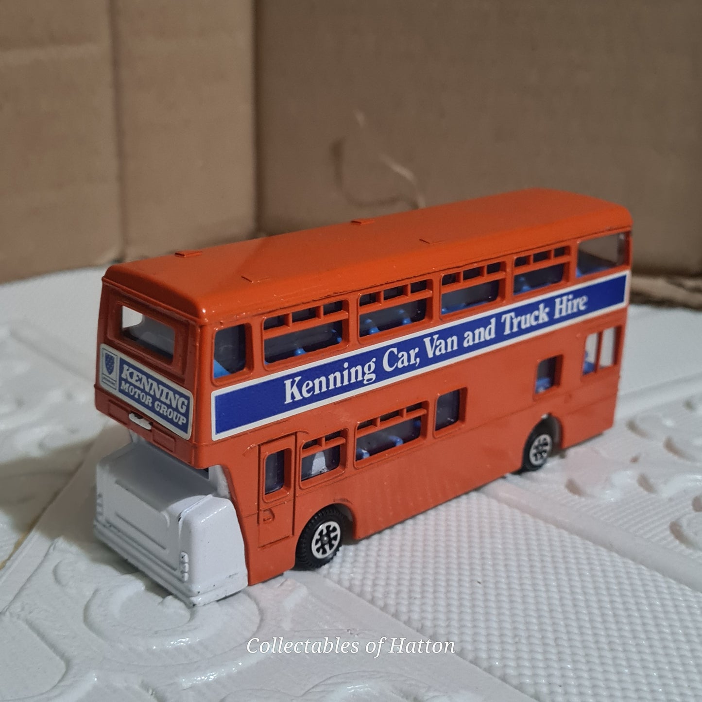 Dinky / 291 Leyland Atlantean 'Kennings' Bus 70s diecast model loose superb
