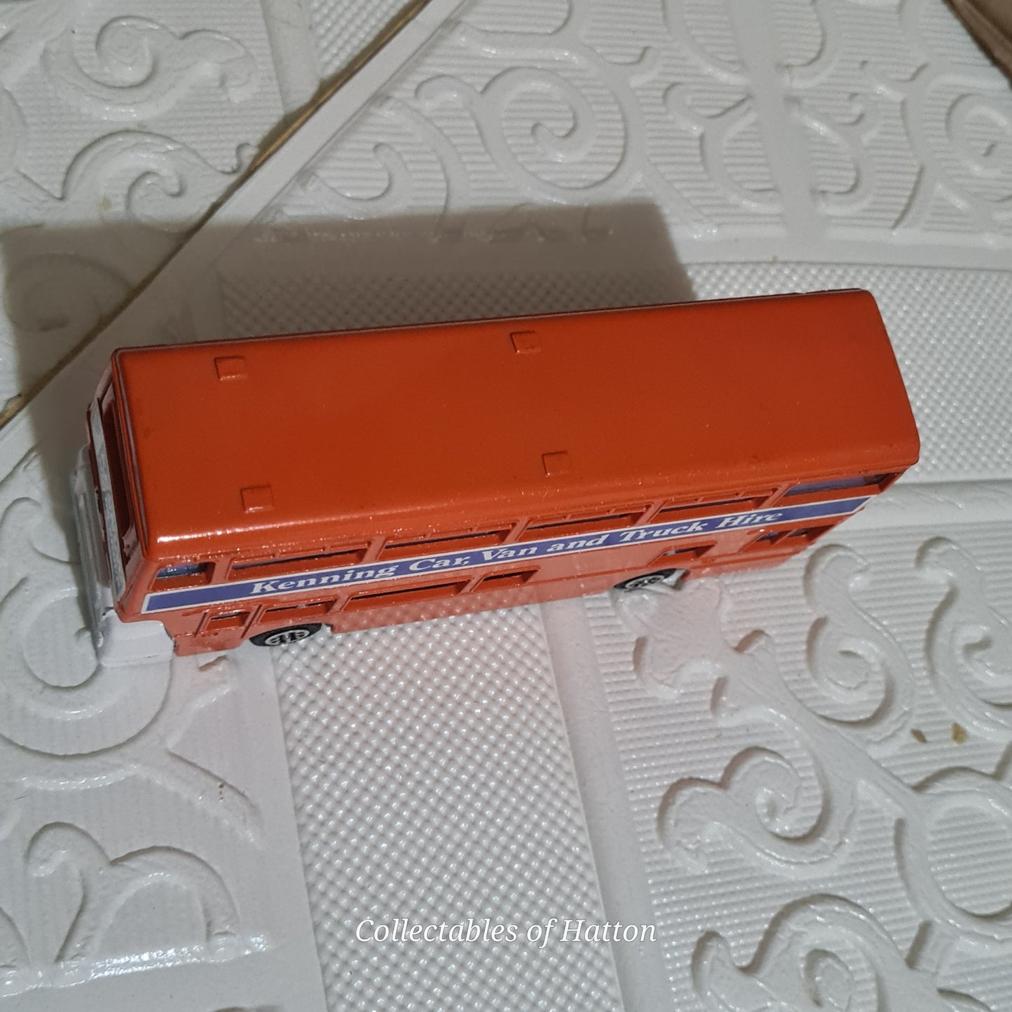 Dinky / 291 Leyland Atlantean 'Kennings' Bus 70s diecast model loose superb