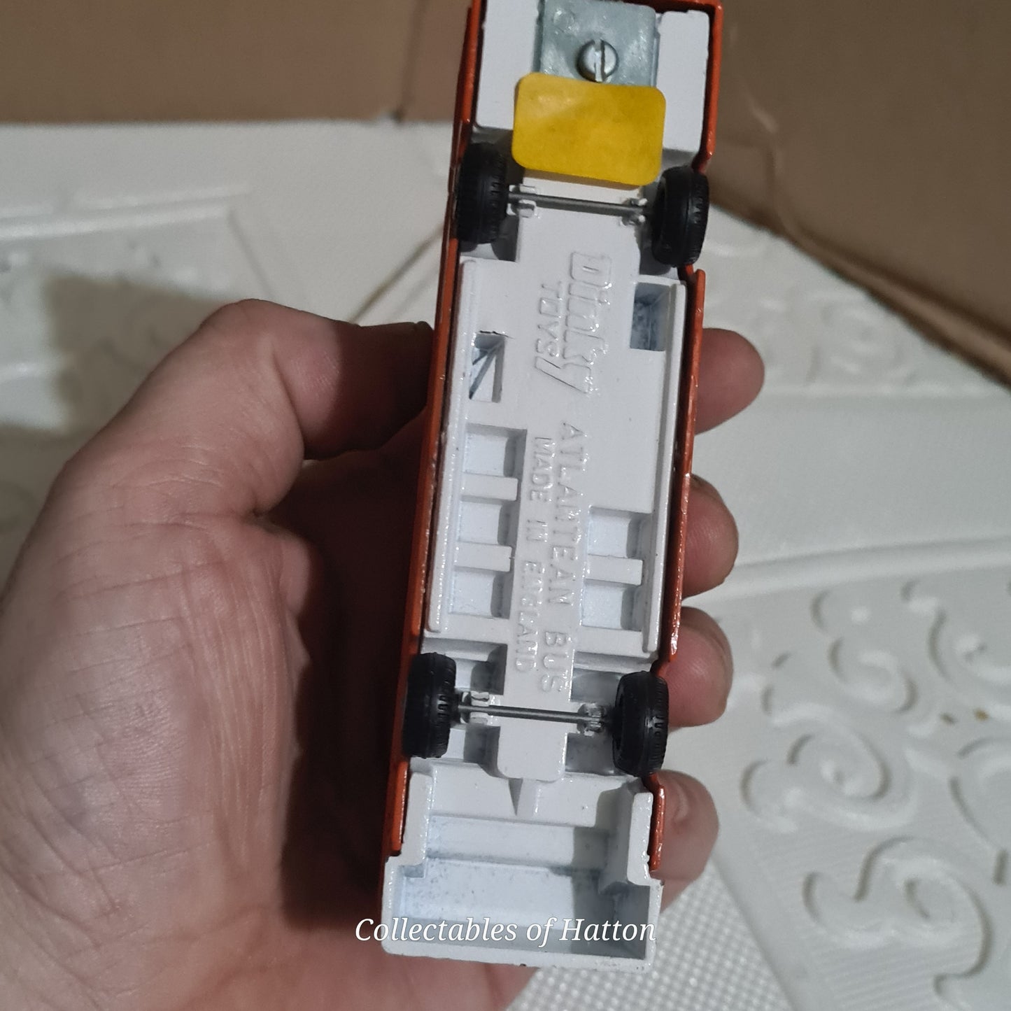 Dinky / 291 Leyland Atlantean 'Kennings' Bus 70s diecast model loose superb