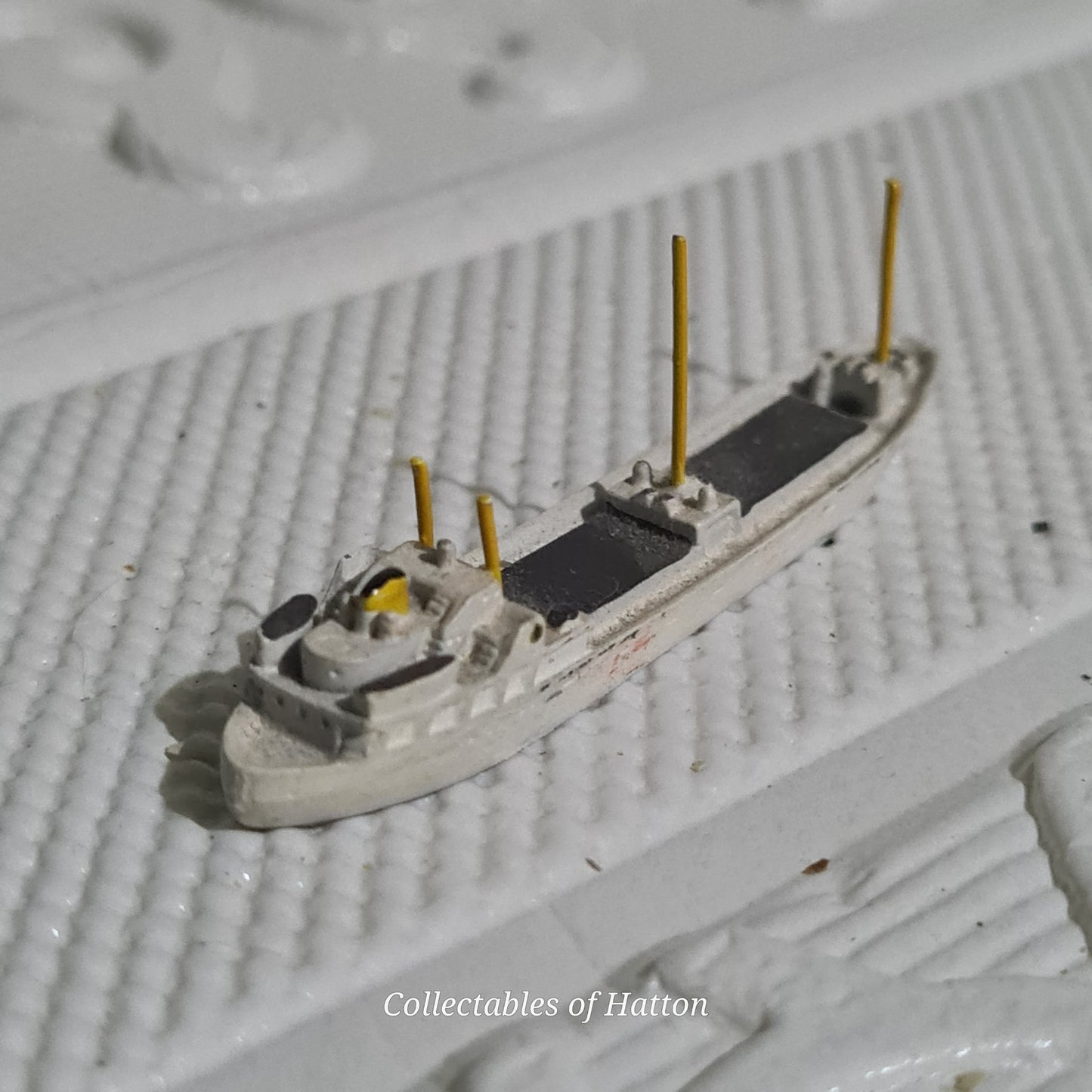 Hansa  1:1250 Kumo Heinemann waterline model metal ship vgc