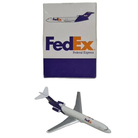 Schabak 1:600 Boeing 727 FedEx Federal Express made Germany diecast plane 906/66