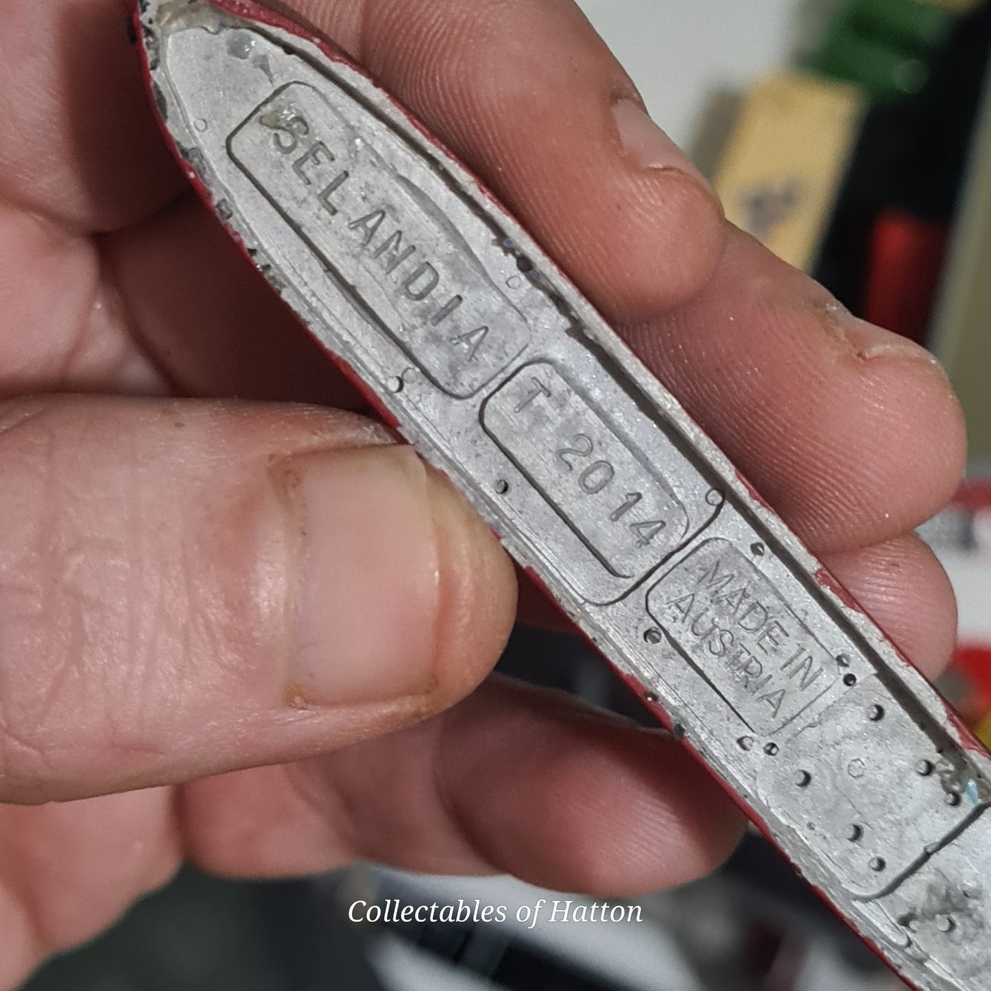 Trident T 2014 1:1250 Selandia freighter waterline model metal ship