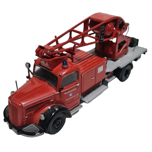 Schuco 1:43  1950S Mercedes L 6600 Mercedes fire recovery truck Diecast loose nice