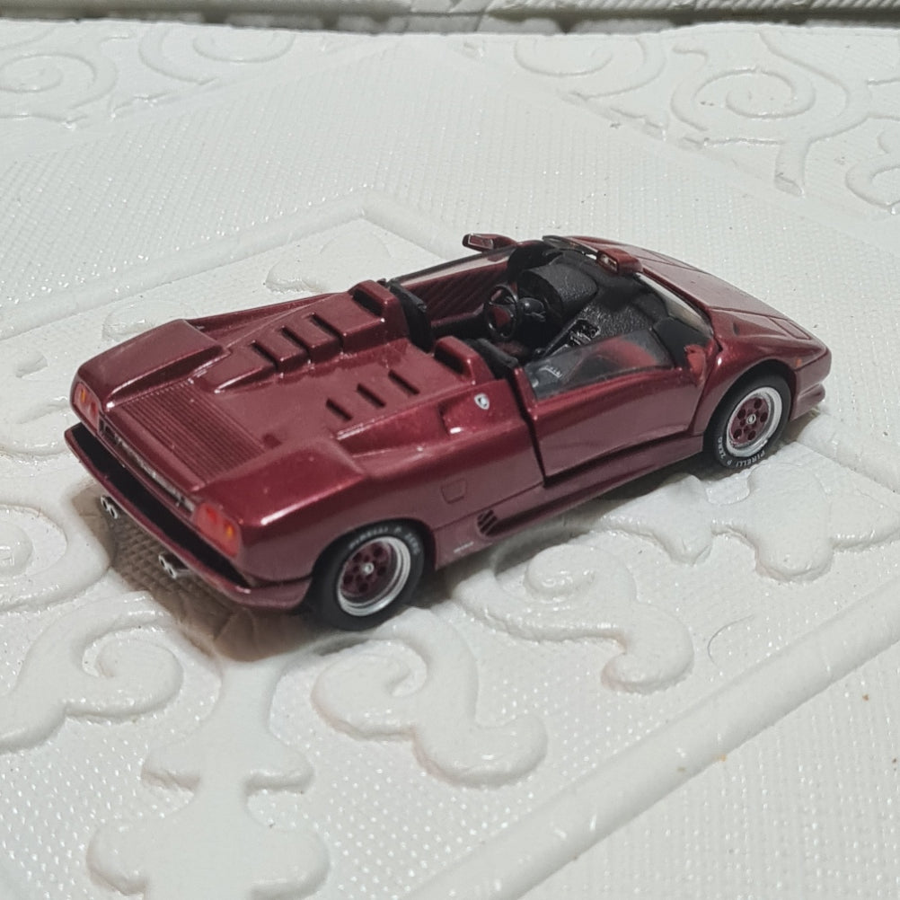 Detail cars 1:43 Lamborghini Diablo Spyder loose diecast model plum stunning