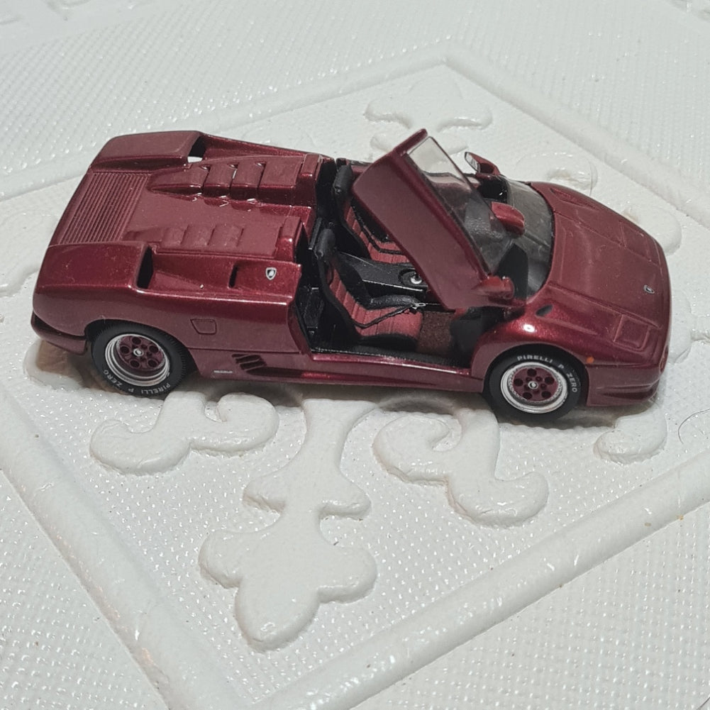 Detail cars 1:43 Lamborghini Diablo Spyder loose diecast model plum stunning