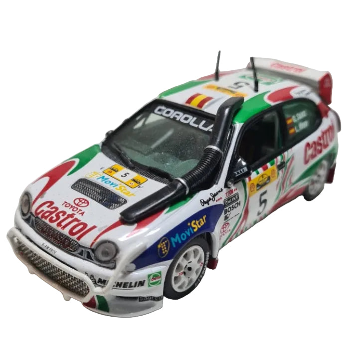 carlos sainz toyota carolla wrc vitesse