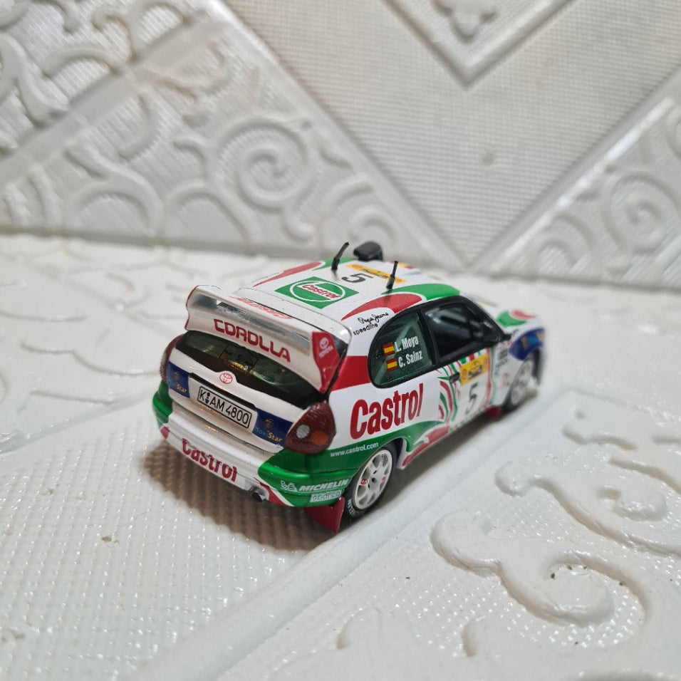 Vitesse 1:43 Toyota Corolla WRC  carlos Sainz Rally diecast model loose vgc