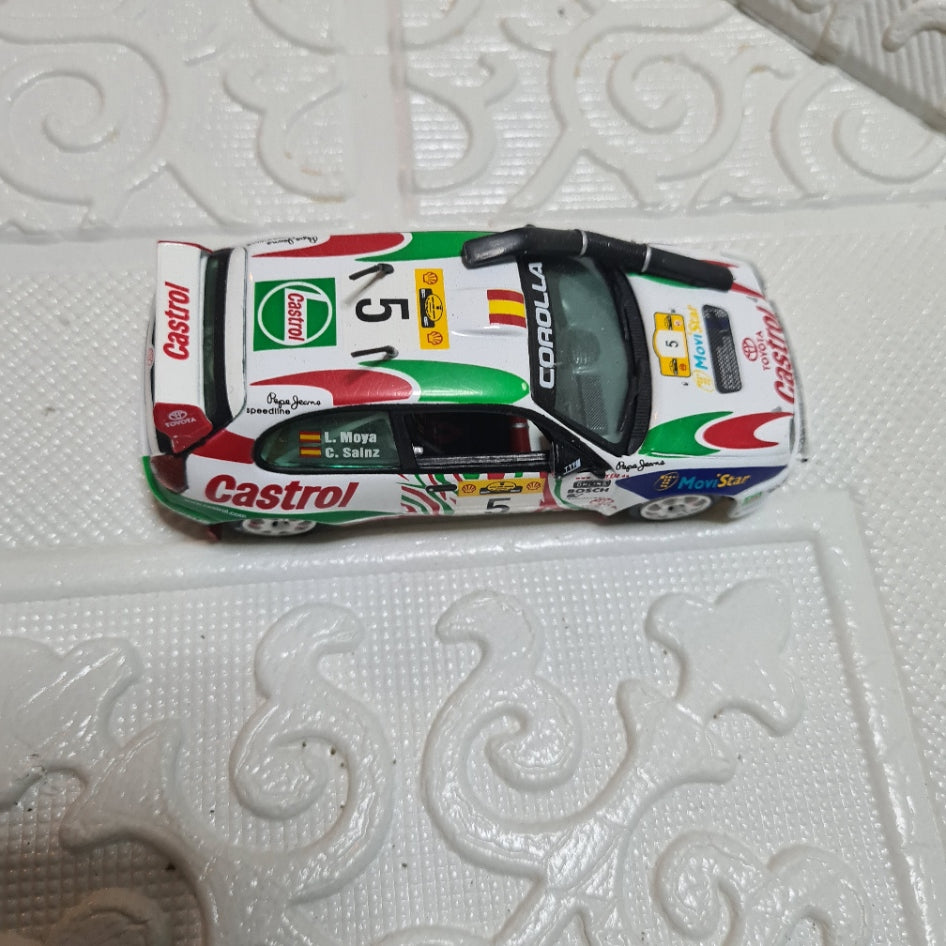 Vitesse 1:43 Toyota Corolla WRC  carlos Sainz Rally diecast model loose vgc