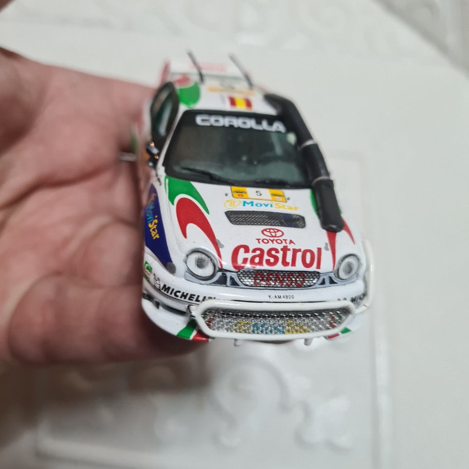 Vitesse 1:43 Toyota Corolla WRC  carlos Sainz Rally diecast model loose vgc