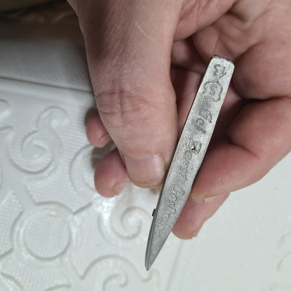 Hansa 1:1250 S13 USS Bostwick destroyer escort 1942 waterline metal model good example