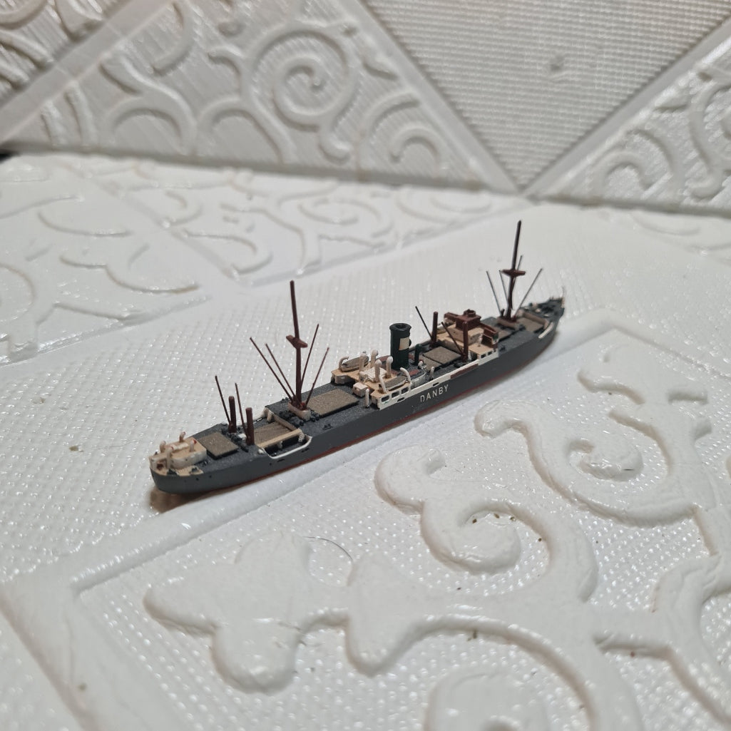 Rhenania RHE 140A  Danby 1:1250  waterline model metal ship good example