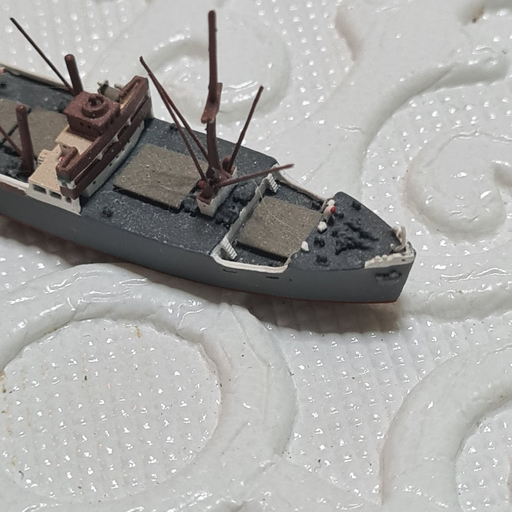 Rhenania RHE 140A  Danby 1:1250  waterline model metal ship good example