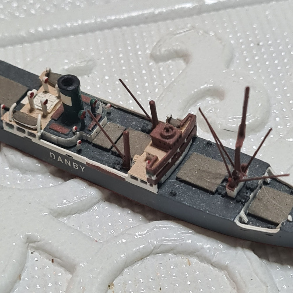 Rhenania RHE 140A  Danby 1:1250  waterline model metal ship good example