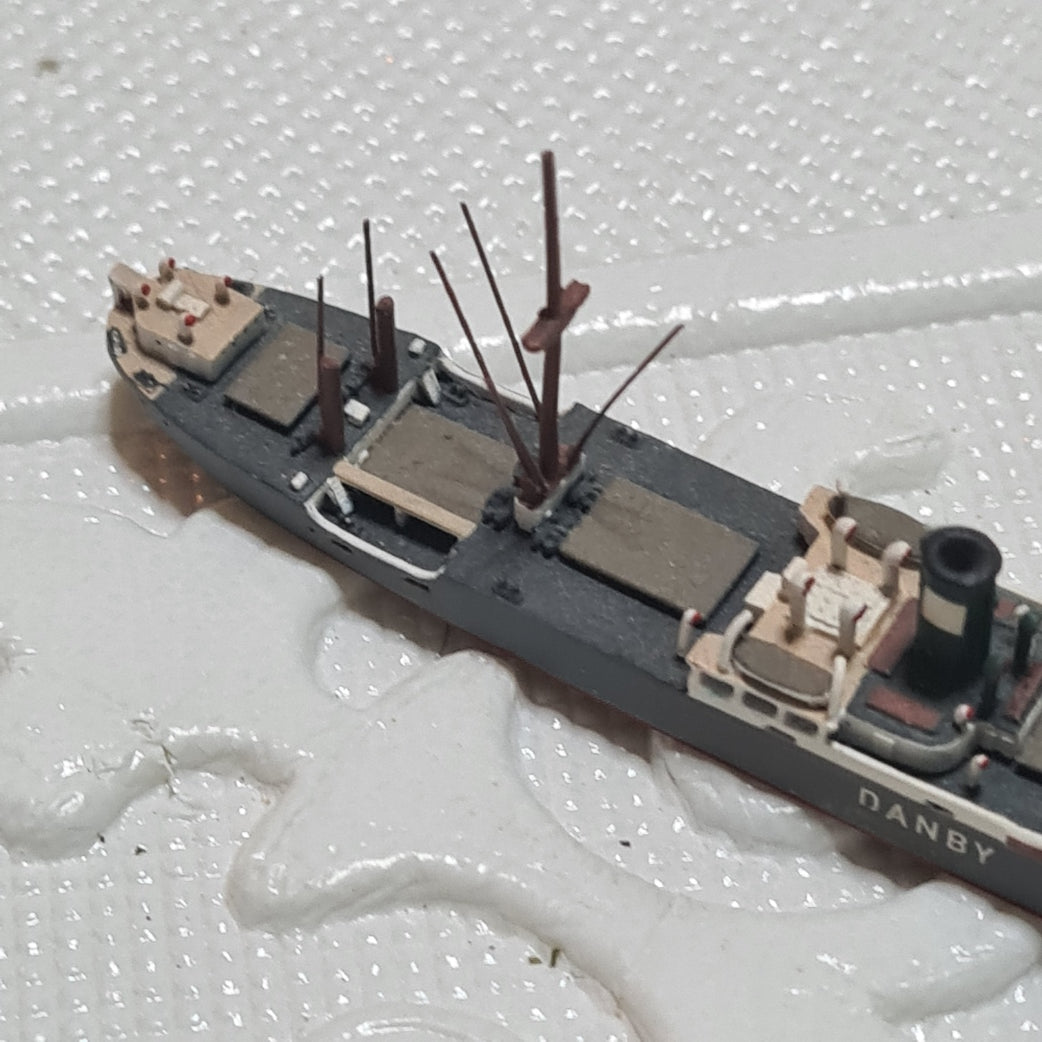 Rhenania RHE 140A  Danby 1:1250  waterline model metal ship good example