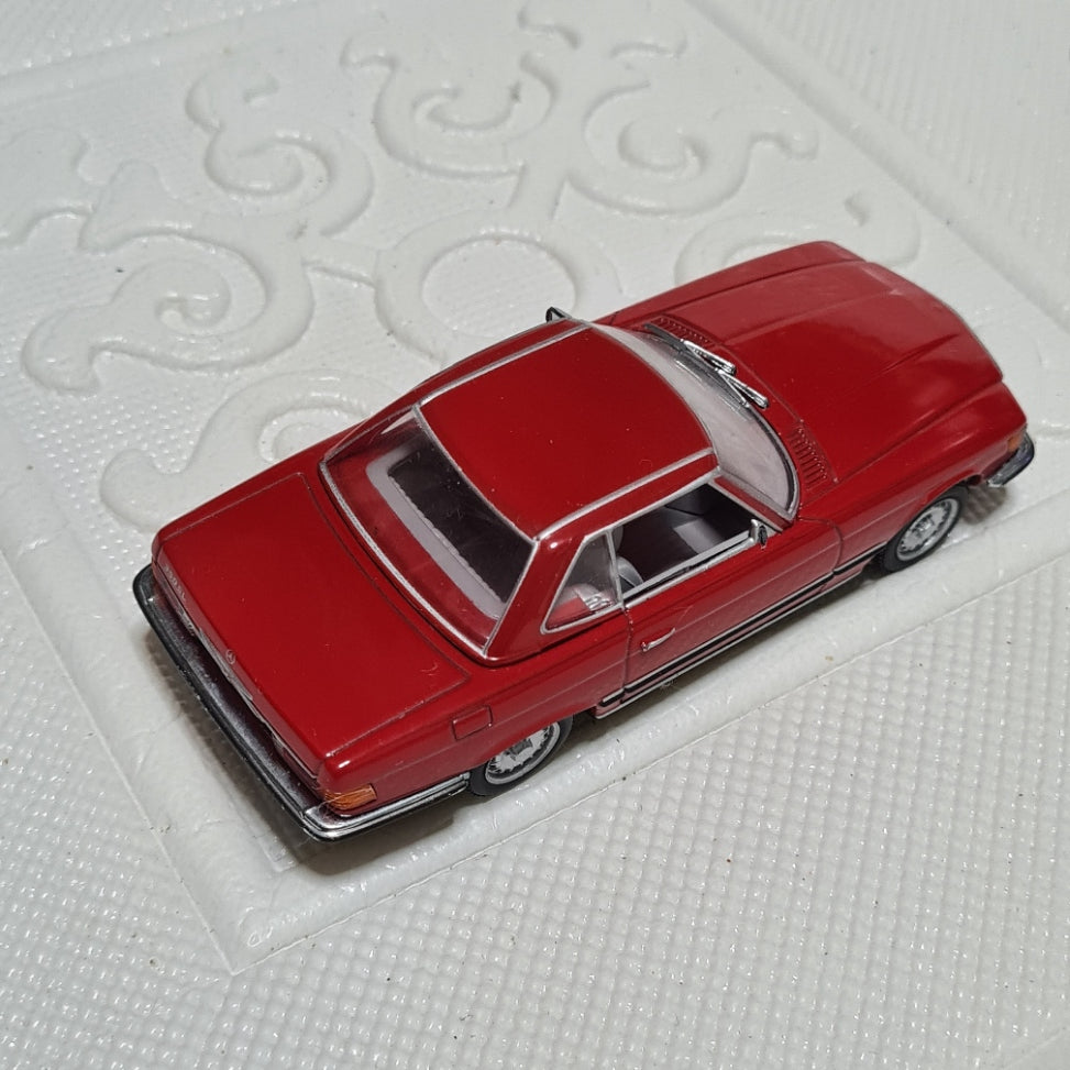 Minichamps 1:43 Mercedes-Benz 280sl-500sl 1970-1989 red loose diecast model