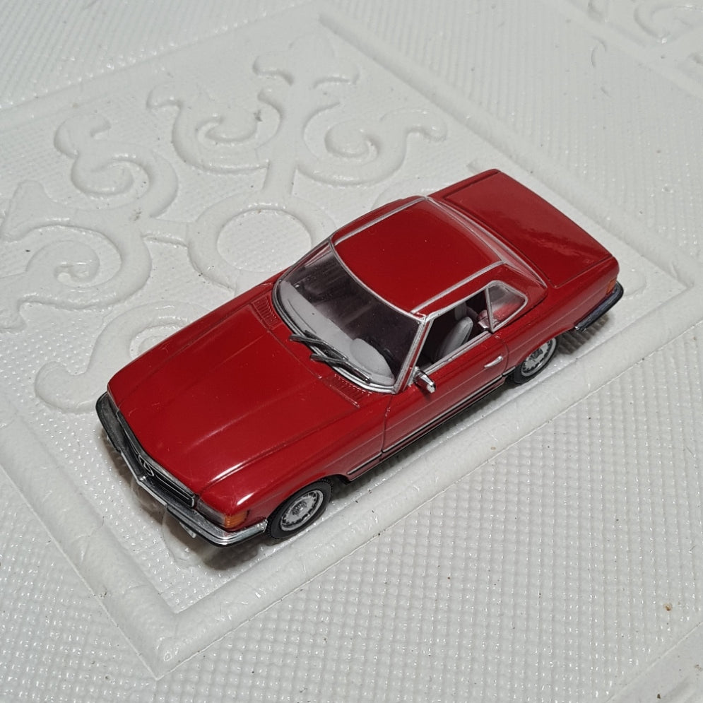Minichamps 1:43 Mercedes-Benz 280sl-500sl 1970-1989 red loose diecast model