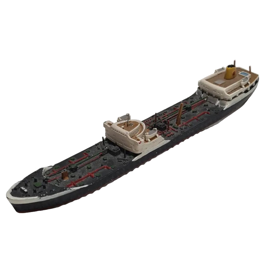 Hansa 1:1250 S-57 Pallium shell tanker 1959 waterline metal model loose used some wear