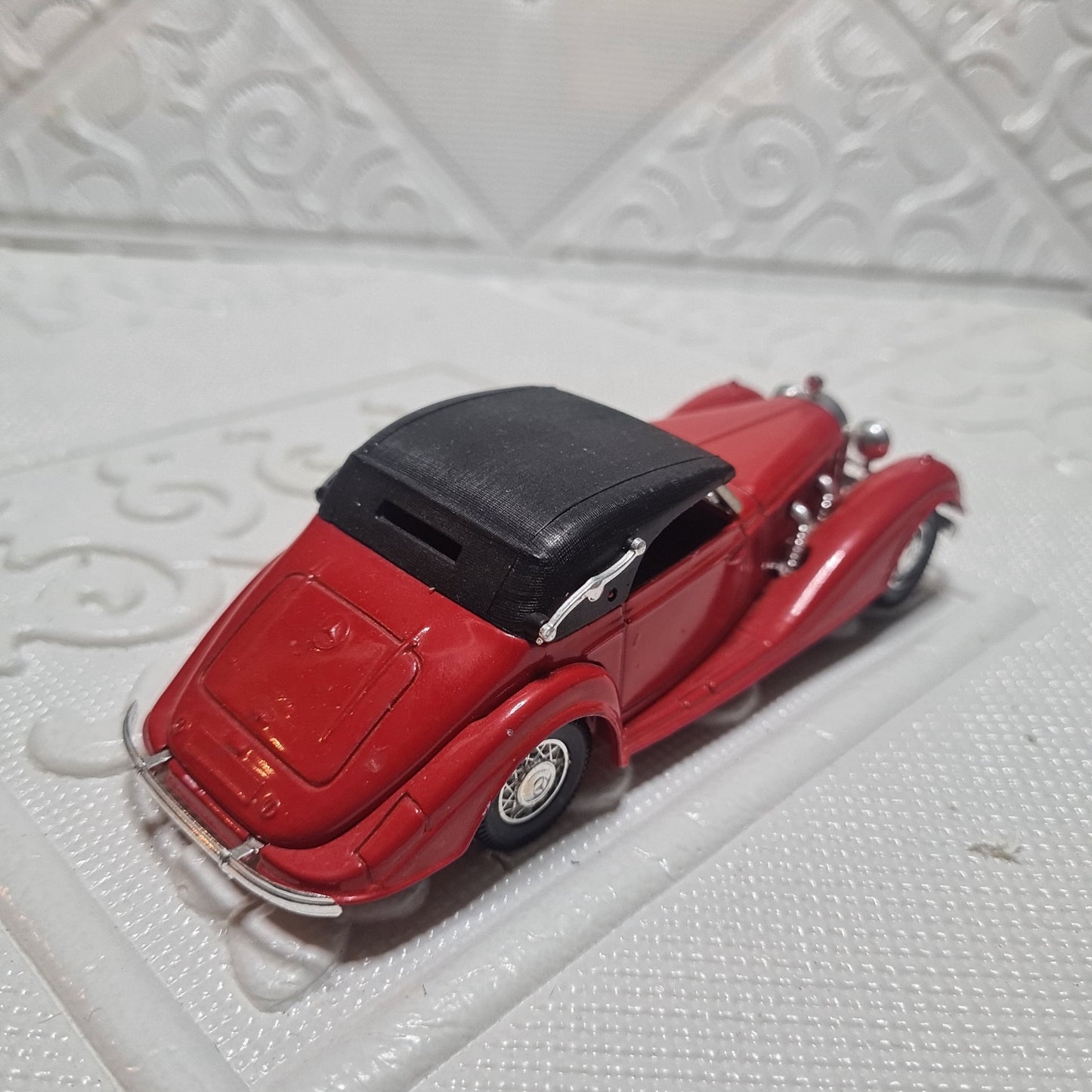 Solido 1:43 Mercedes 540K 1939 Cabriolet red loose diecast vgc