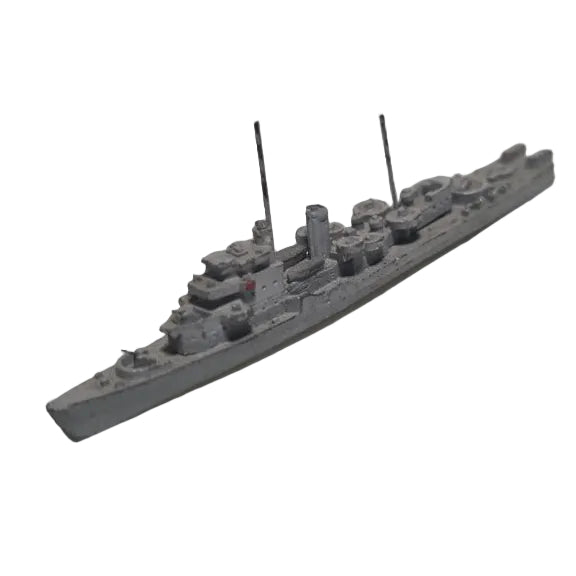 Hansa 1:1250 S13 USS Bostwick destroyer ship escort 1942 waterline metal model good example