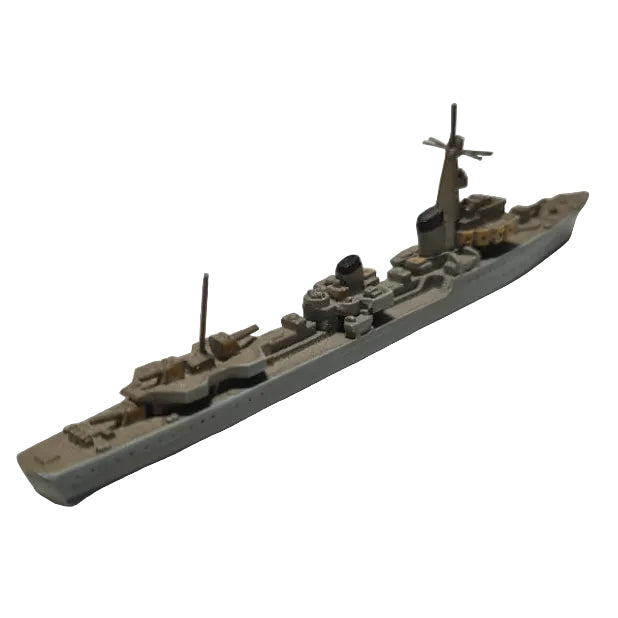 Hansa 1:1250 S24 z-23 1940 destroyer battleship  waterline metal model good example