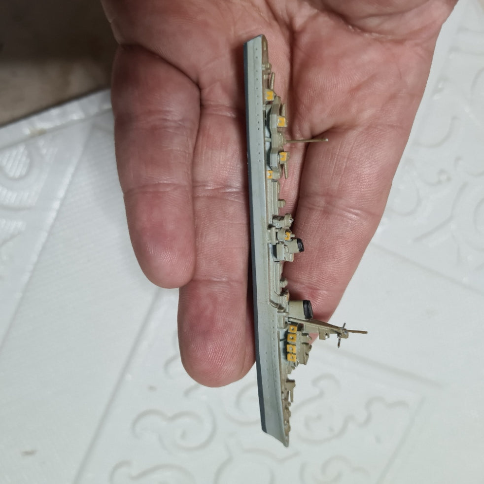 Hansa 1:1250 S24 z-23 1940 destroyer battleship  waterline metal model good example