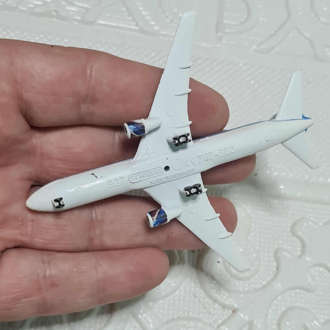Schabak 1:600 Aeroflot Boeing 767-300 Russian airlines made Germany diecast plane 927/139