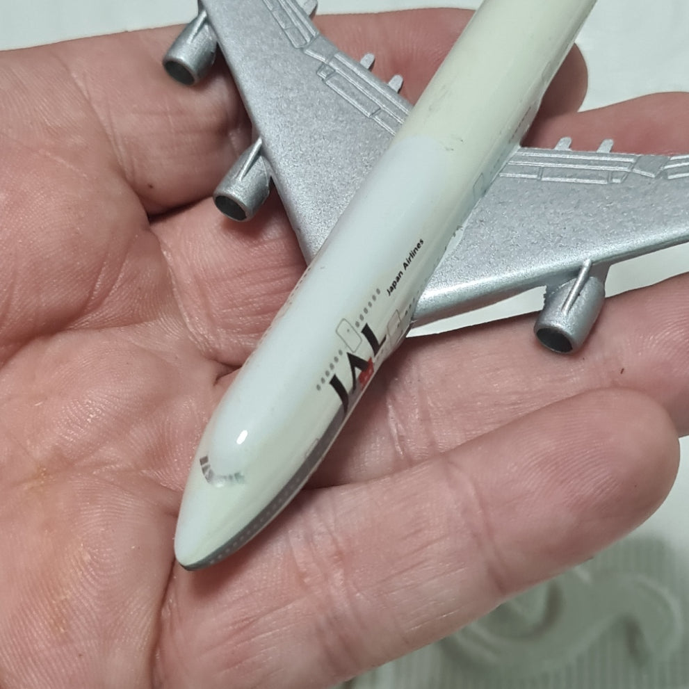 Schabak 1:600 Boeing 747-400 Japan airlines JAL made Germany diecast plane 921/11